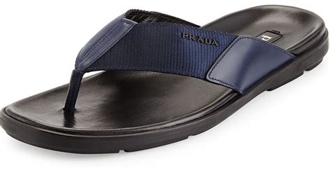 prada flip flops herren|prada espadrilles men's.